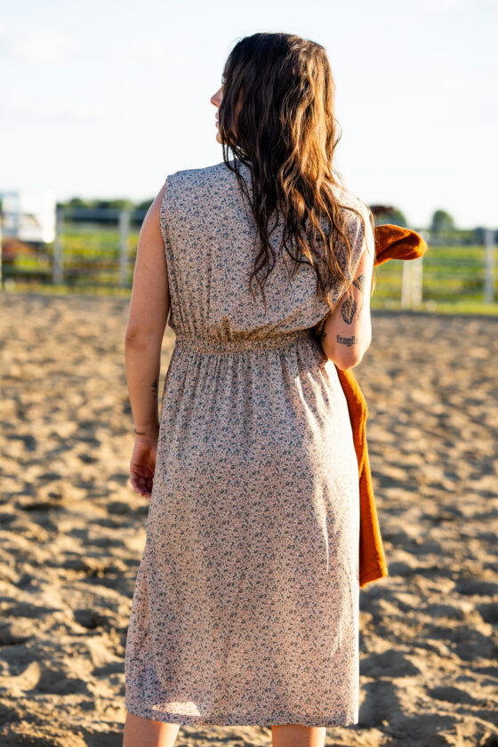 Robe flore vintage Fleurs vintages