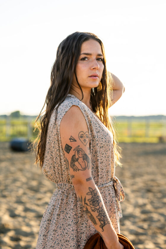 Robe flore vintage Fleurs vintages