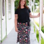 Jupe 7/8 fiesta Marguerites colorées