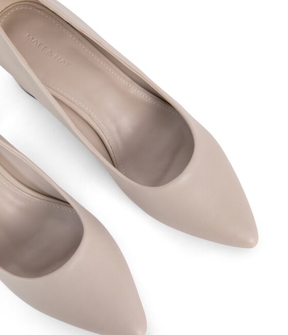 Soulier à talon bloc Alba Beige