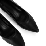 Soulier à talon bloc Alba Noir