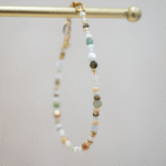 Bracelet de perles colorées Vert