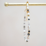 Bracelet de perles colorées Violet