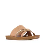 Sandale Bride Beige camel