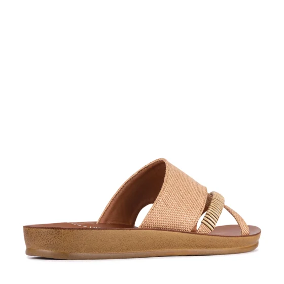 Sandale Bride Beige camel