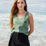 Camisole Louve classique Vert sauge