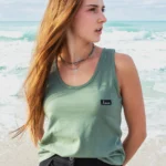 Camisole Louve classique Vert sauge