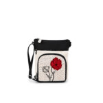 Pochette de marche brodée Rouge