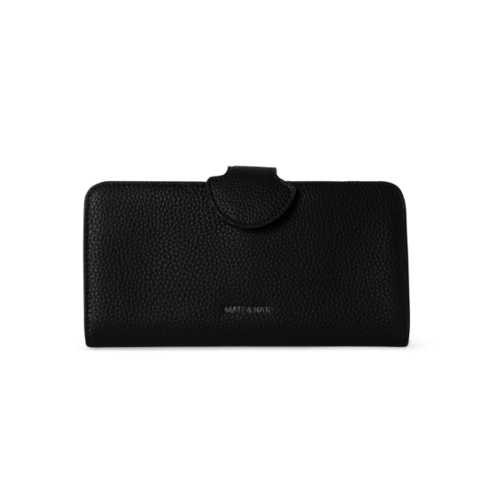 Portefeuille Float grain Noir