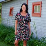 Robe grenadine Floral