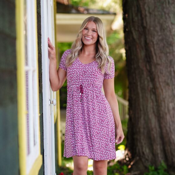 Robe sangria Framboise