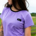 Robe t-shirt classique Lilas