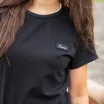 Robe t-shirt classique Noir