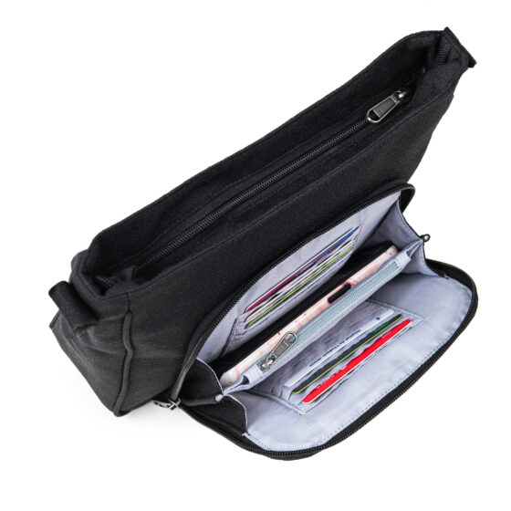 Sac à bandoulière Zanzibar Noir